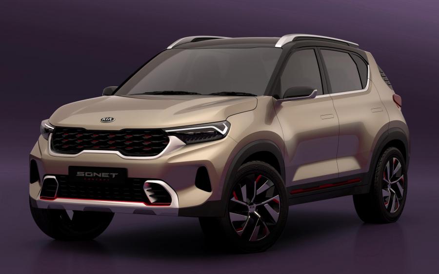 Kia Sonet Concept 2020 года 